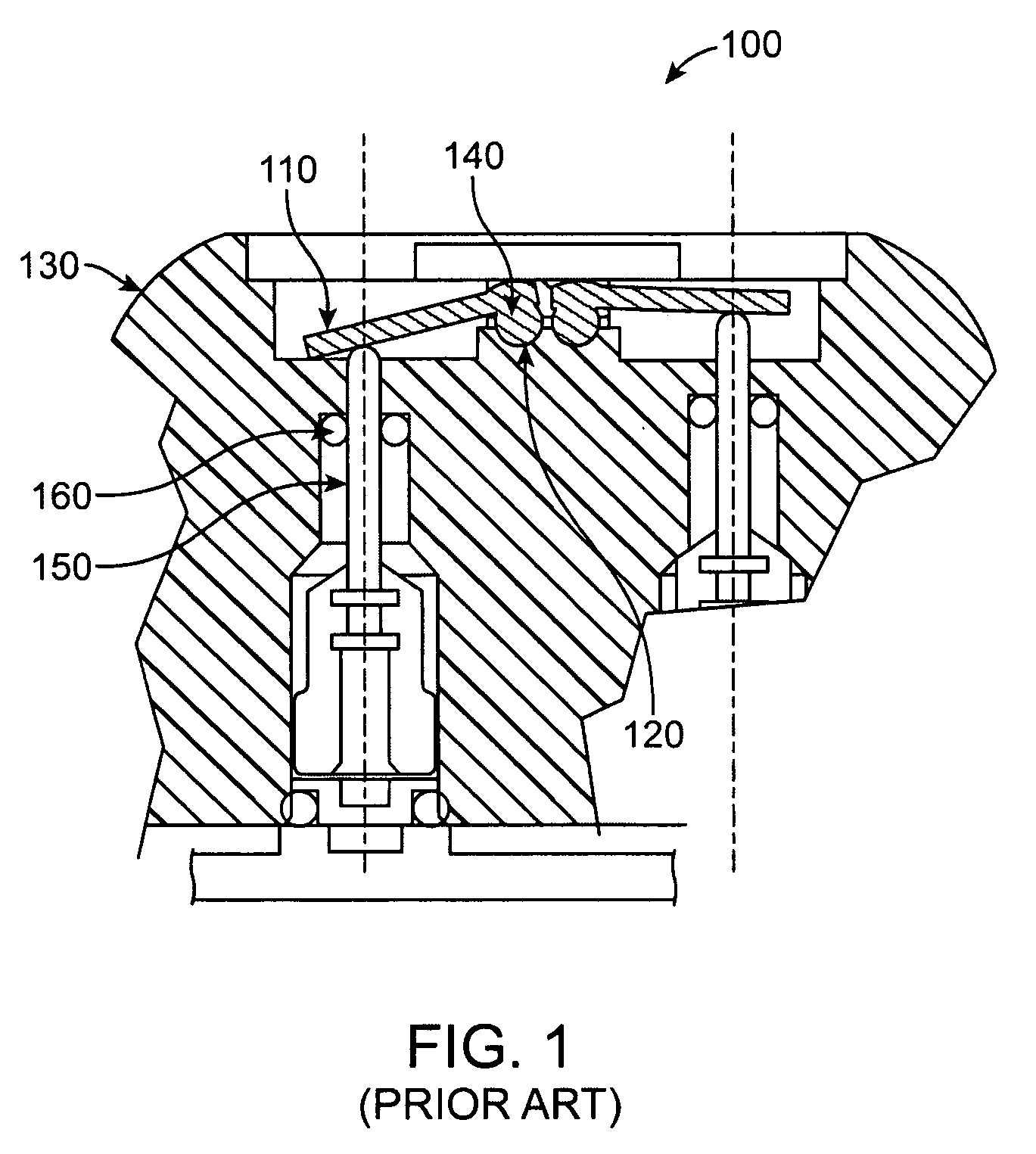 Beverage Dispensing Apparatus with Butterfly Plates and a Molded O-Ring Retainer