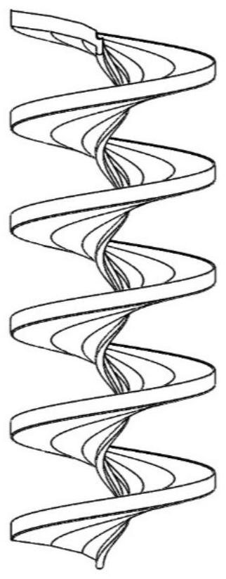 Spiral sorting machine structure optimization method based on FLUENT-EDEM coupling simulation