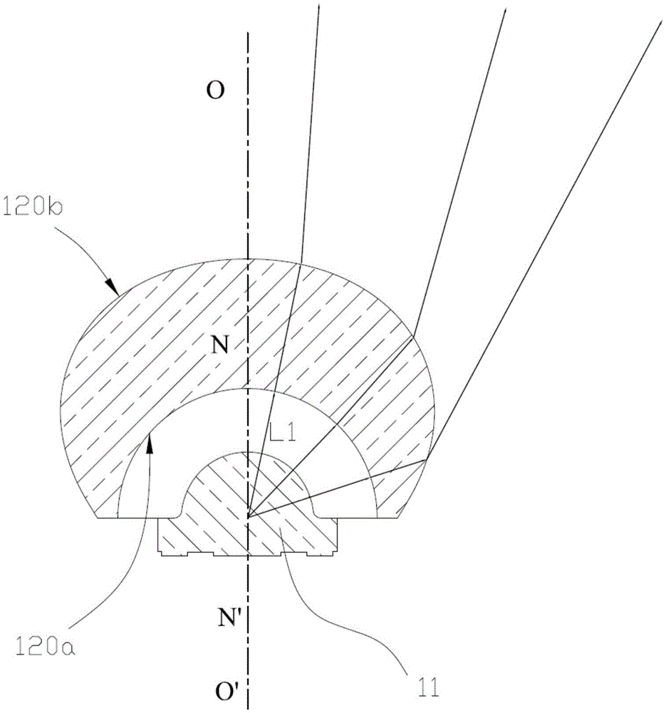 Lens assembly, light supplementing assembly and a camera with light supplementing assembly