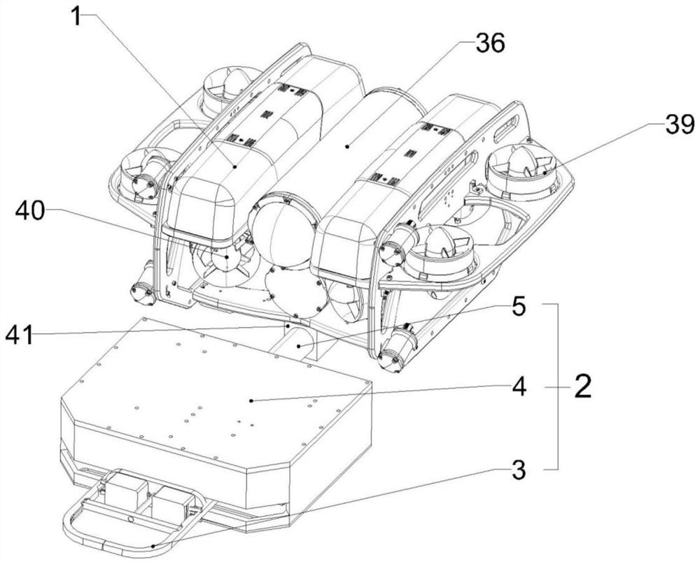 A device for repairing nets in deep-water cages