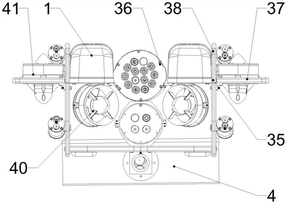 A device for repairing nets in deep-water cages