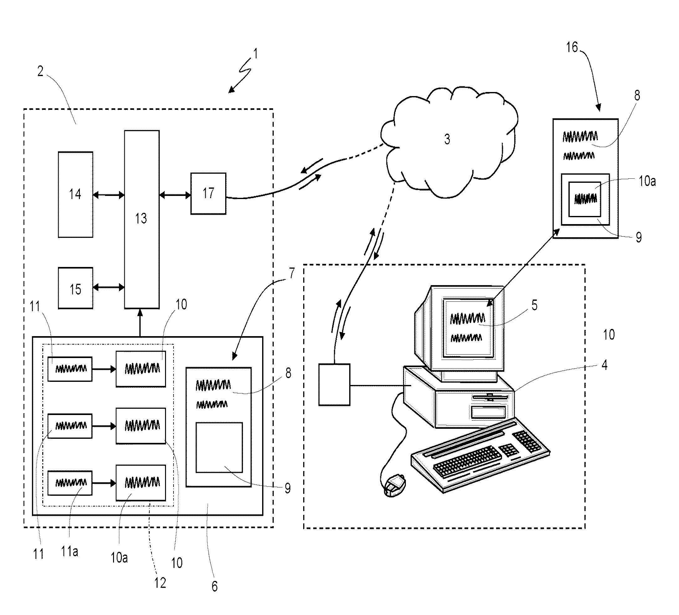 Method and system for the sale of products through the internet by displaying advertising banners