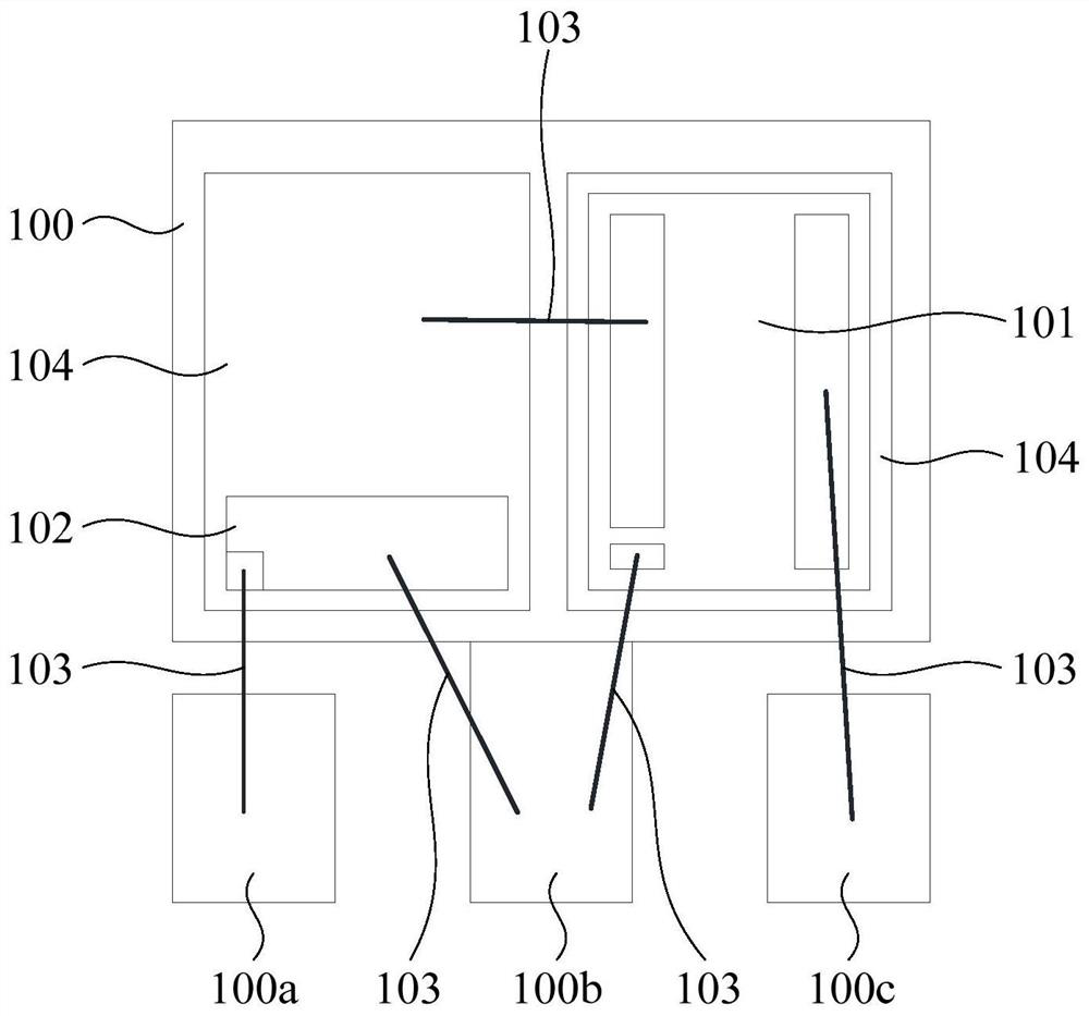 Gallium nitride device packaging structure