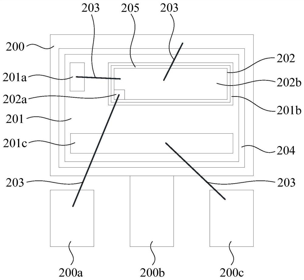 Gallium nitride device packaging structure