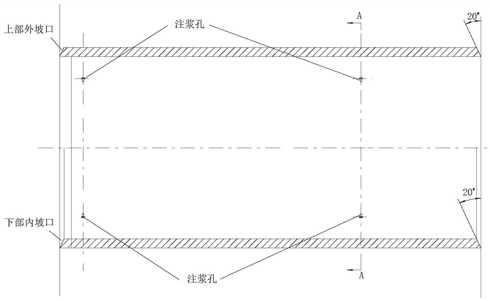 Pipe jacking construction method for complex geological layer