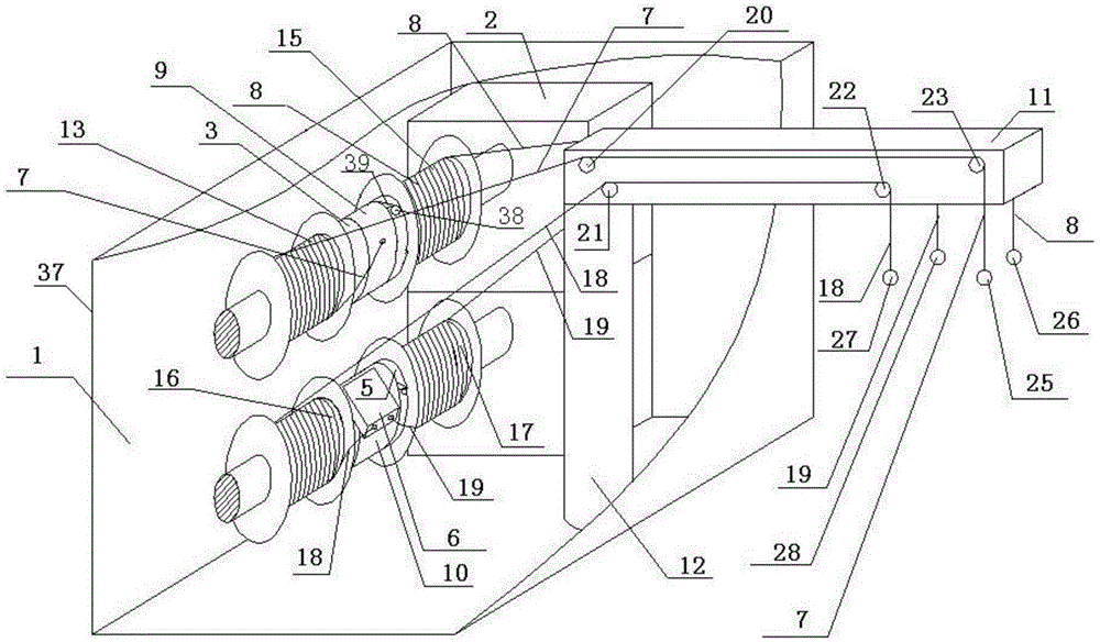 Multifunctional rope paying-off equipment