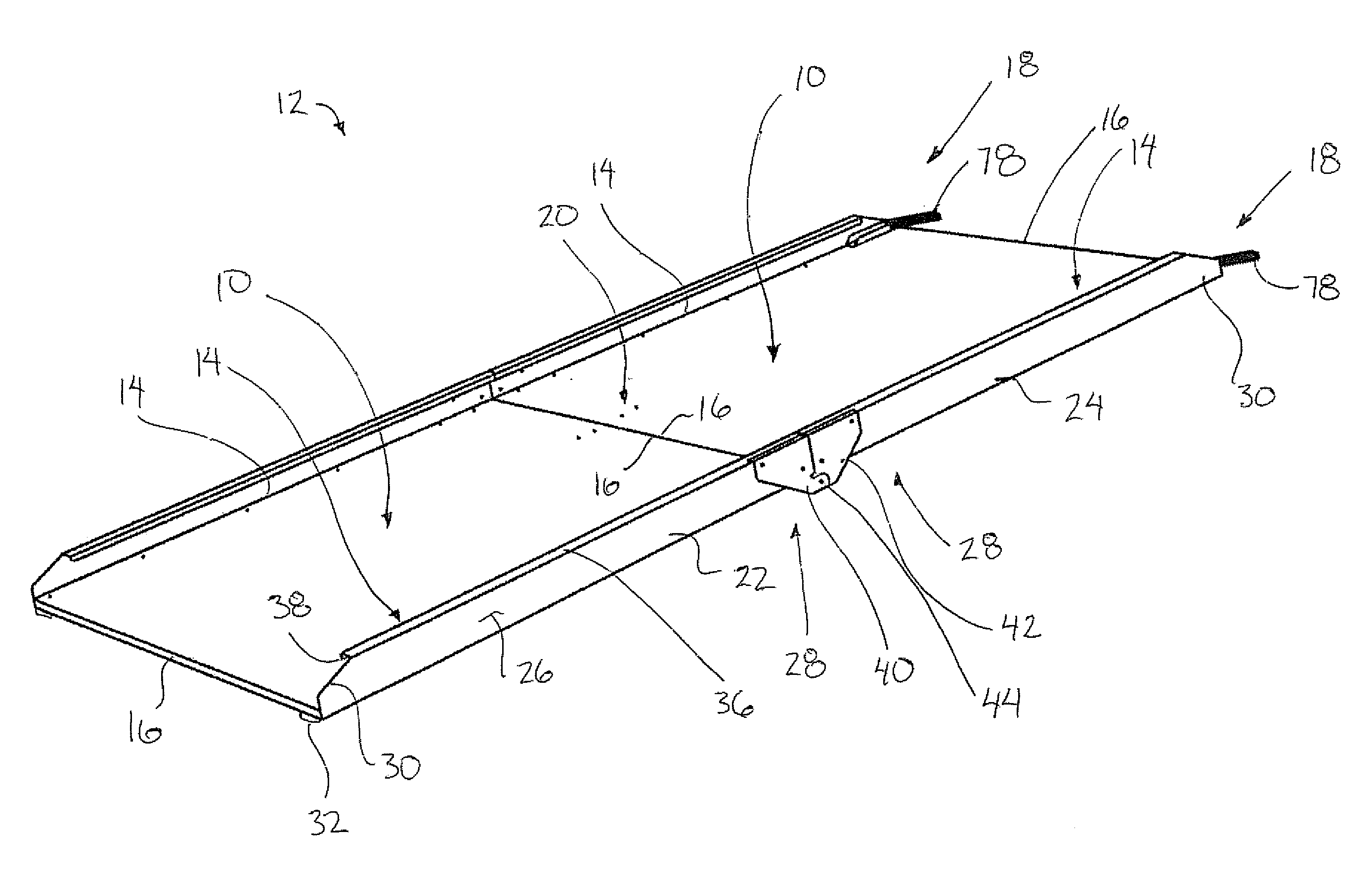 Hinged Ramp Assembly