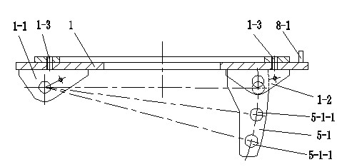 Leveling mechanism for engineering machinery