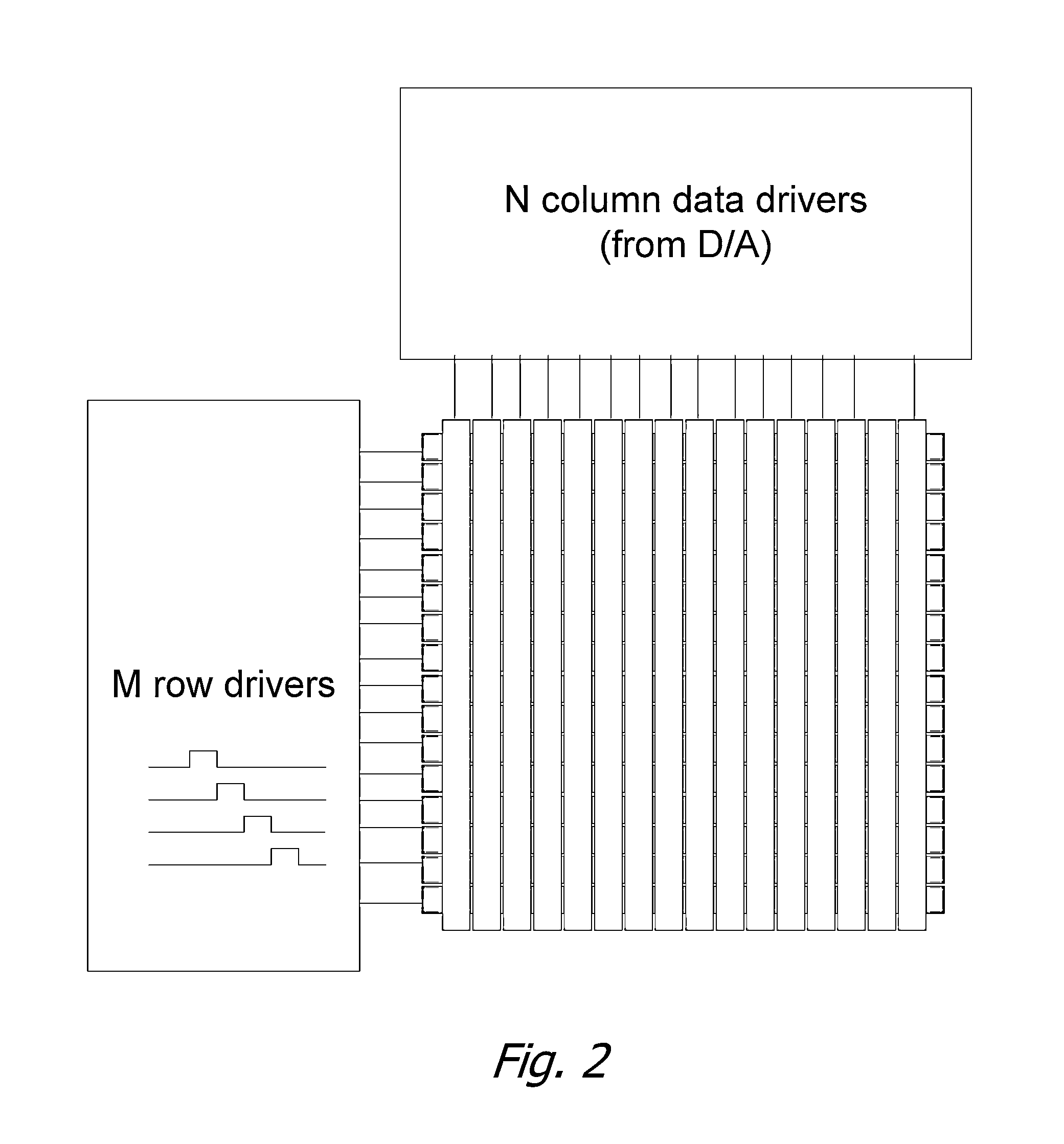 Image construction based video display system