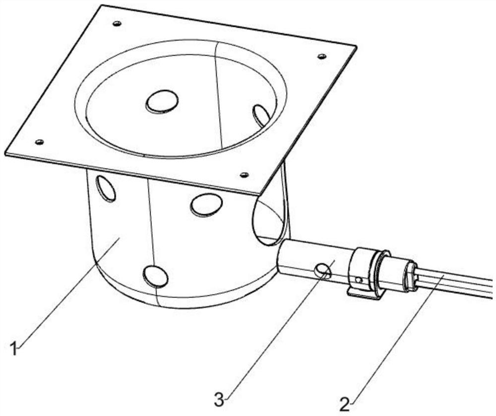 Silicon nitride ceramic heating ignition device of particle barbecue oven