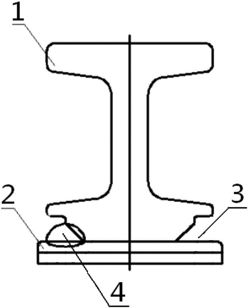 A kind of aluminum alloy guide rail and welding method thereof