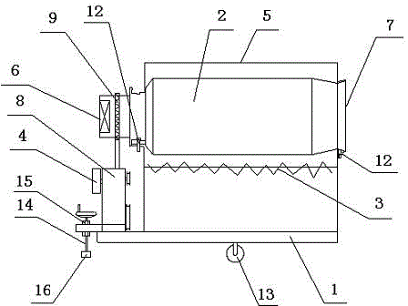 Tea roasting machine