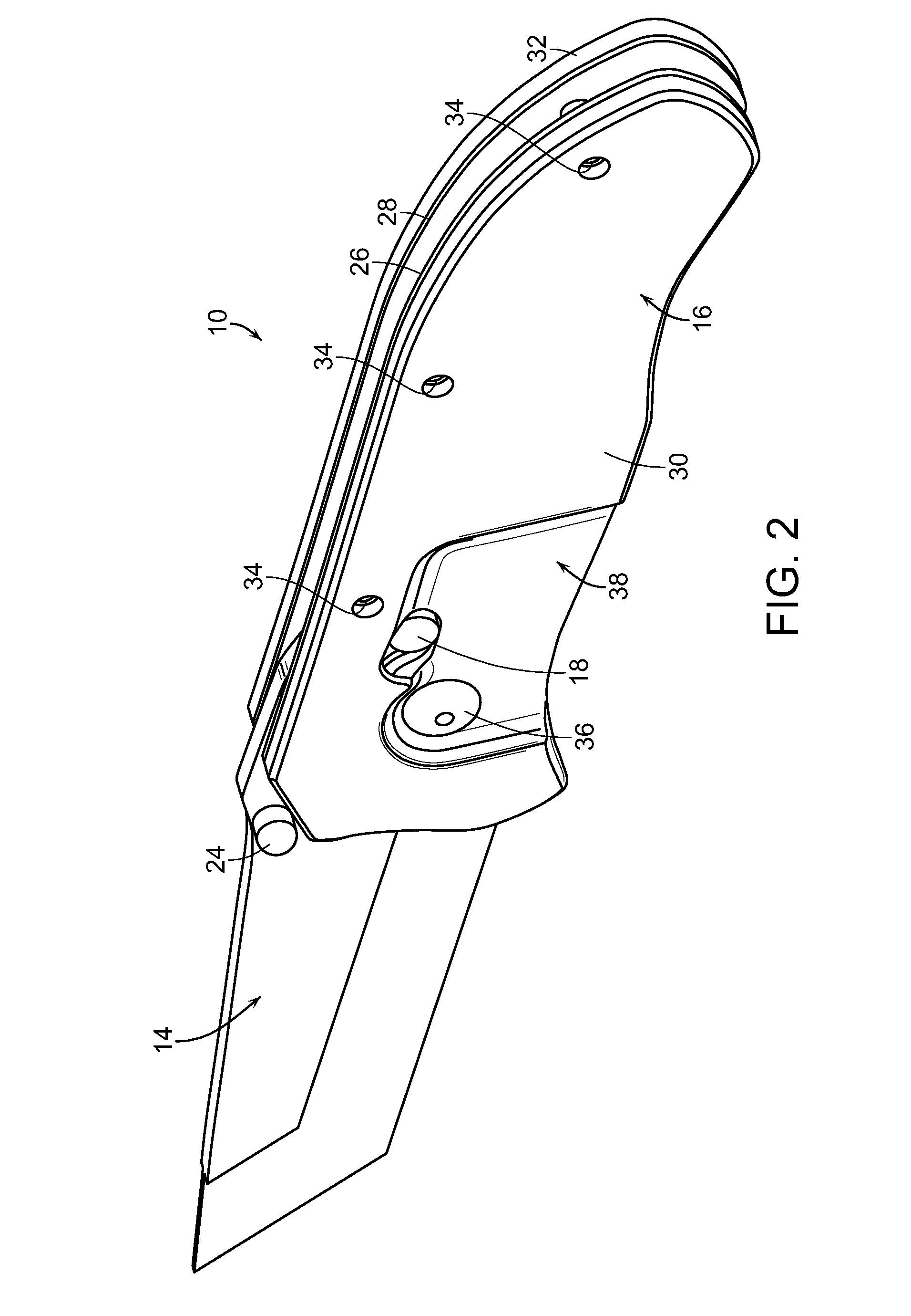 Folding assemblies with locking mechanism