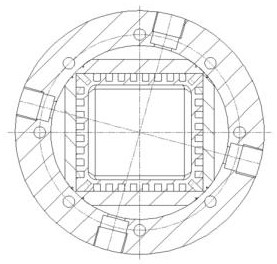 A manufacturing method of a round-to-square complex inner cavity structure