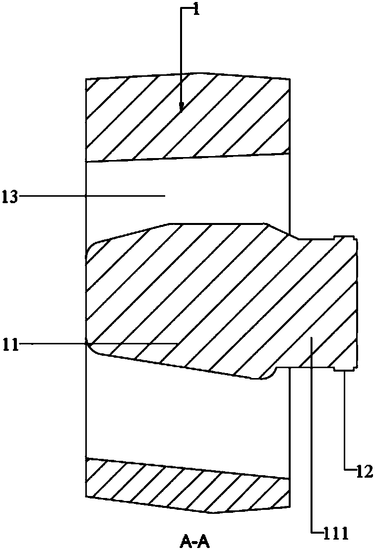 Die applicable to deflection of small and long cantilever