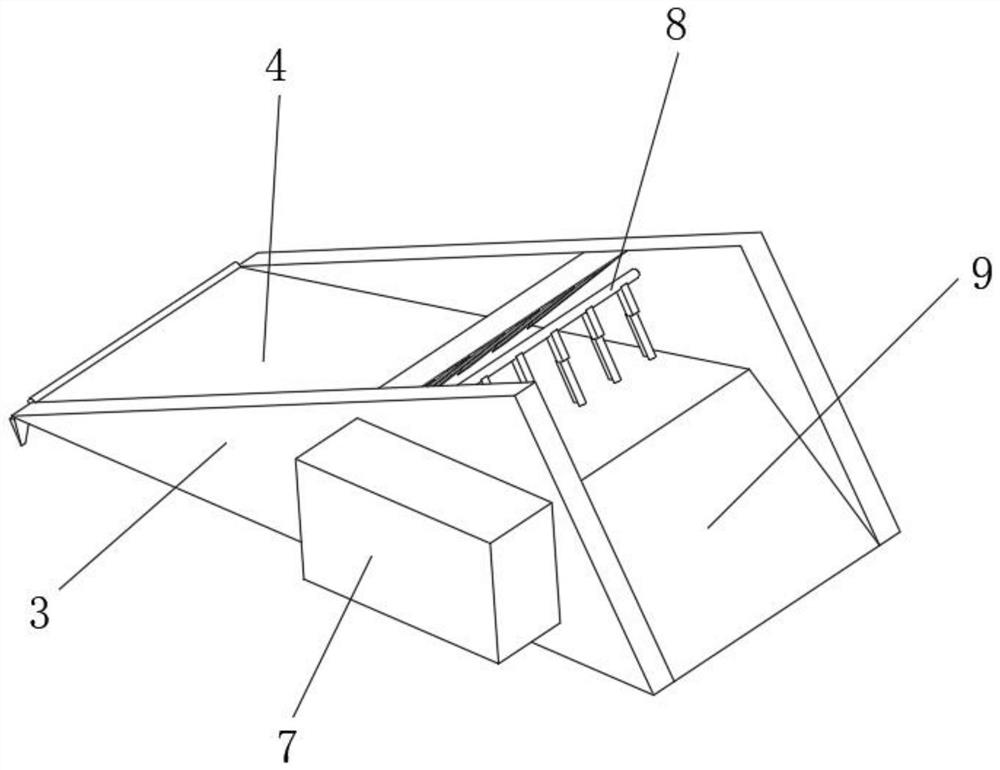 Fertilizing device for vegetable planting