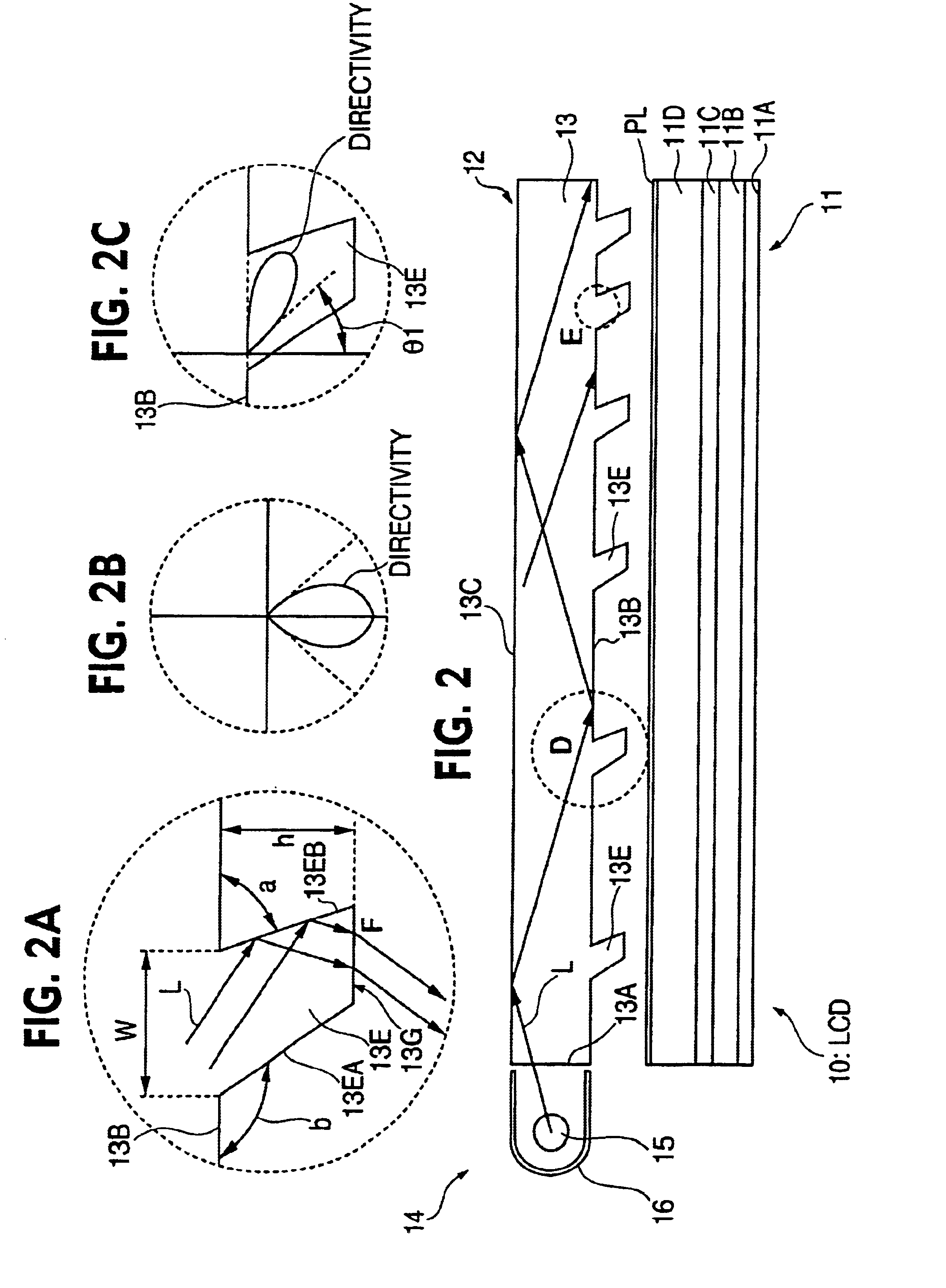 Guide plate, surface light source device of side light type and liquid crystal display