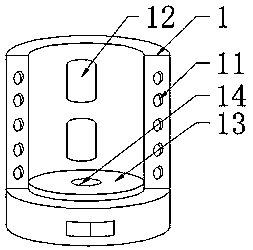 Intermediate-frequency furnace bottom waste purifying smelting device and operation method