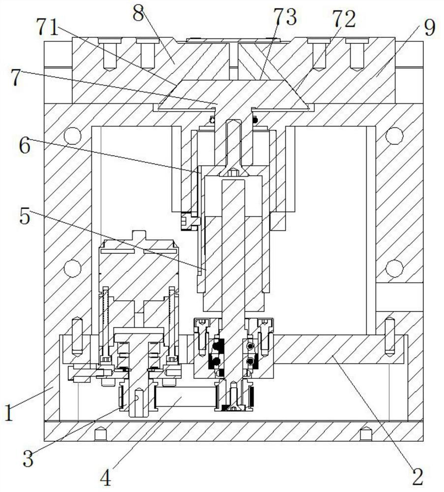 Electric two-finger parallel electric claw