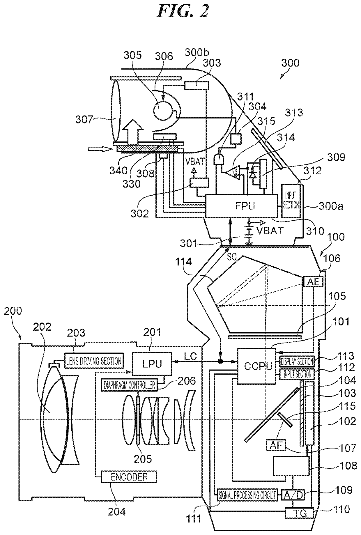 Lighting device that suppresses excessive temperature rise of light emission section, method of controlling same, and image capture apparatus