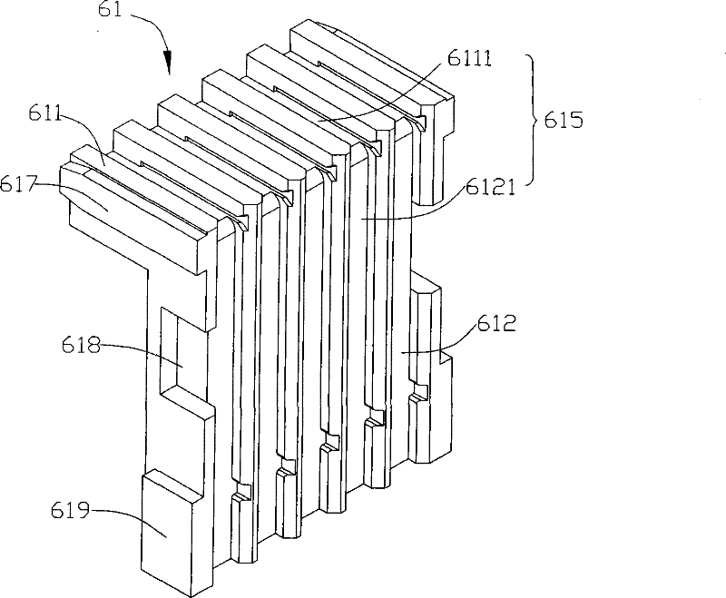 Assembled method of electric connector and structure thereof