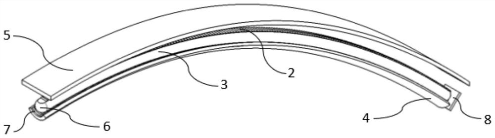 Light guide optical system capable of saving space and achieving uniform lighting and automobile signal lamp thereof