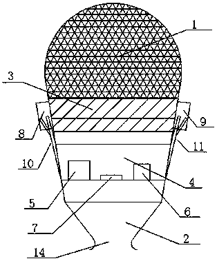 An insertion guide part of a motor stator slot wedge
