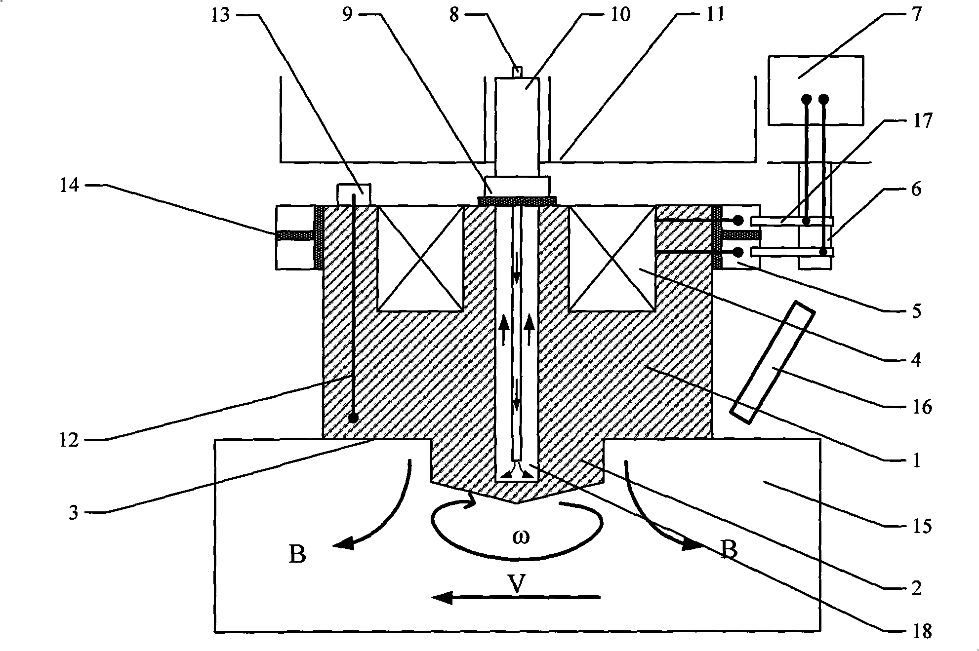 Pin tool for friction stir welding and ultrafine grain preparation method thereof