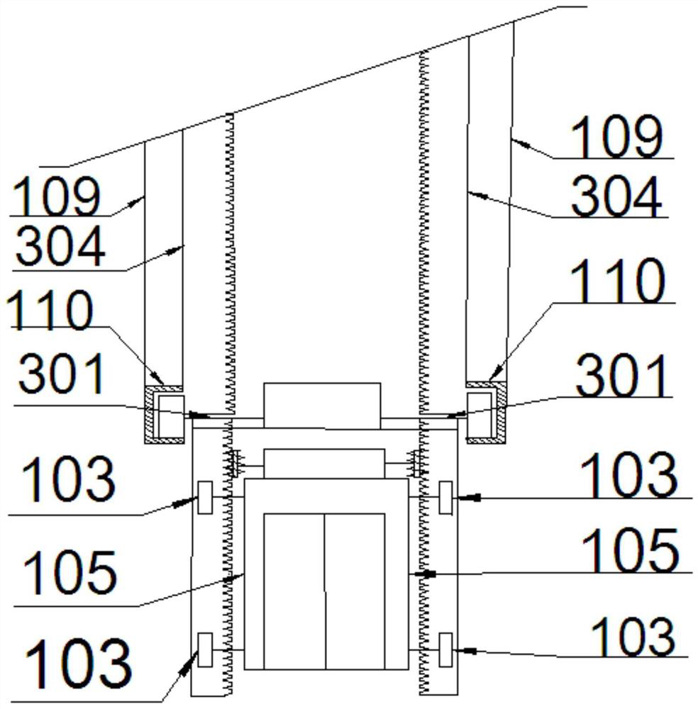 Cordless elevator system and control method for vertical lifting and horizontal movement