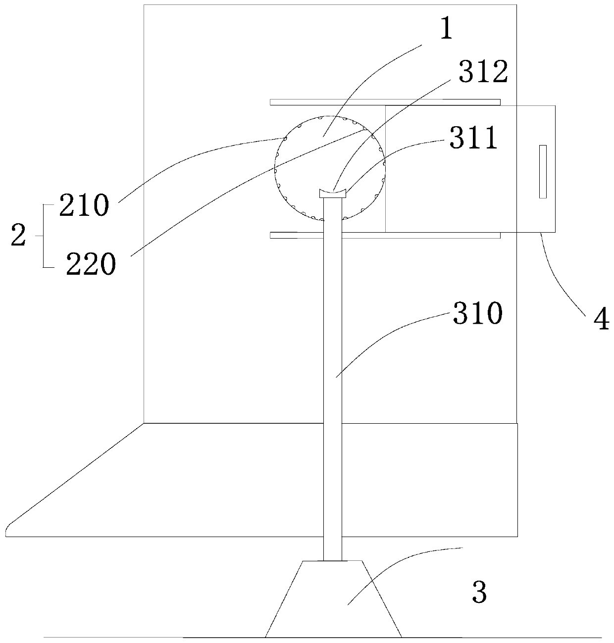 Efficient weighing analytical balance and use method thereof