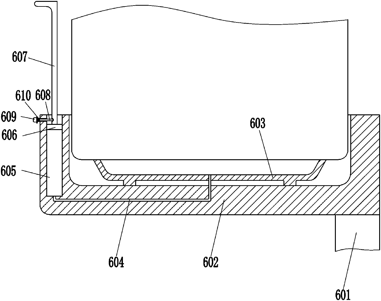 Intelligent water pouring table