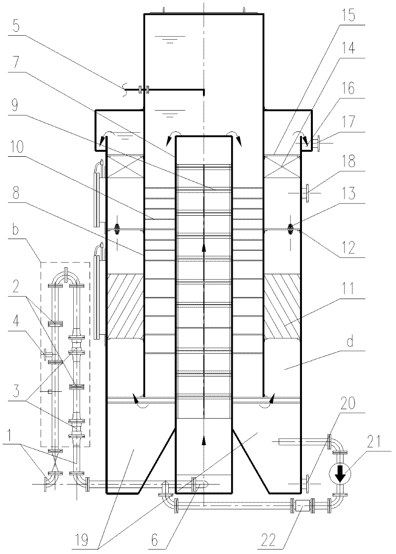 Water-saving clarification and purification system and process thereof