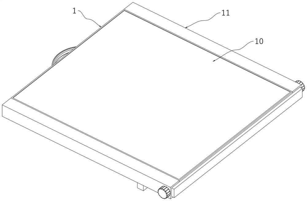 Portable art teaching sketch board and using method thereof