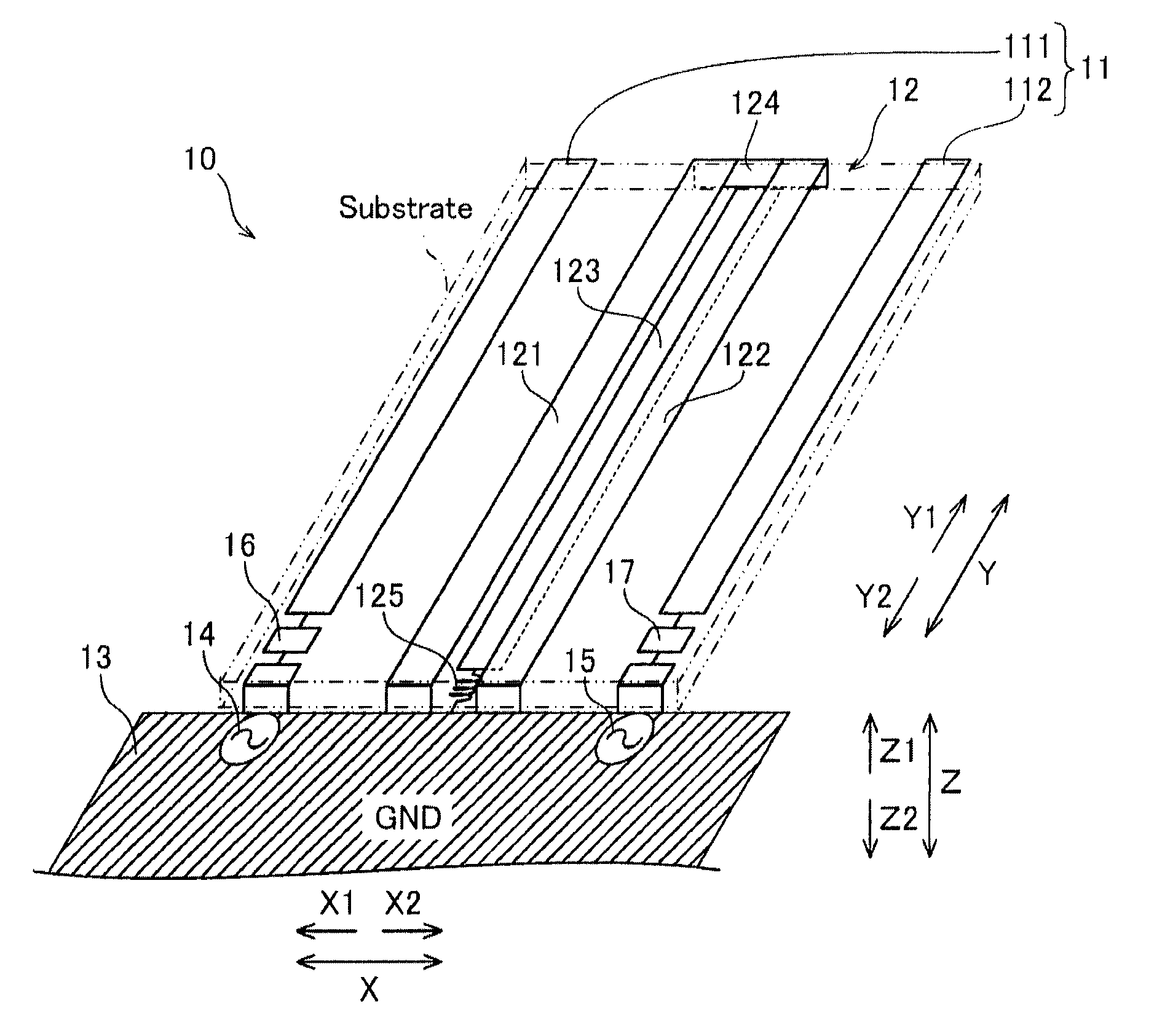 Multi-antenna device and communication apparatus