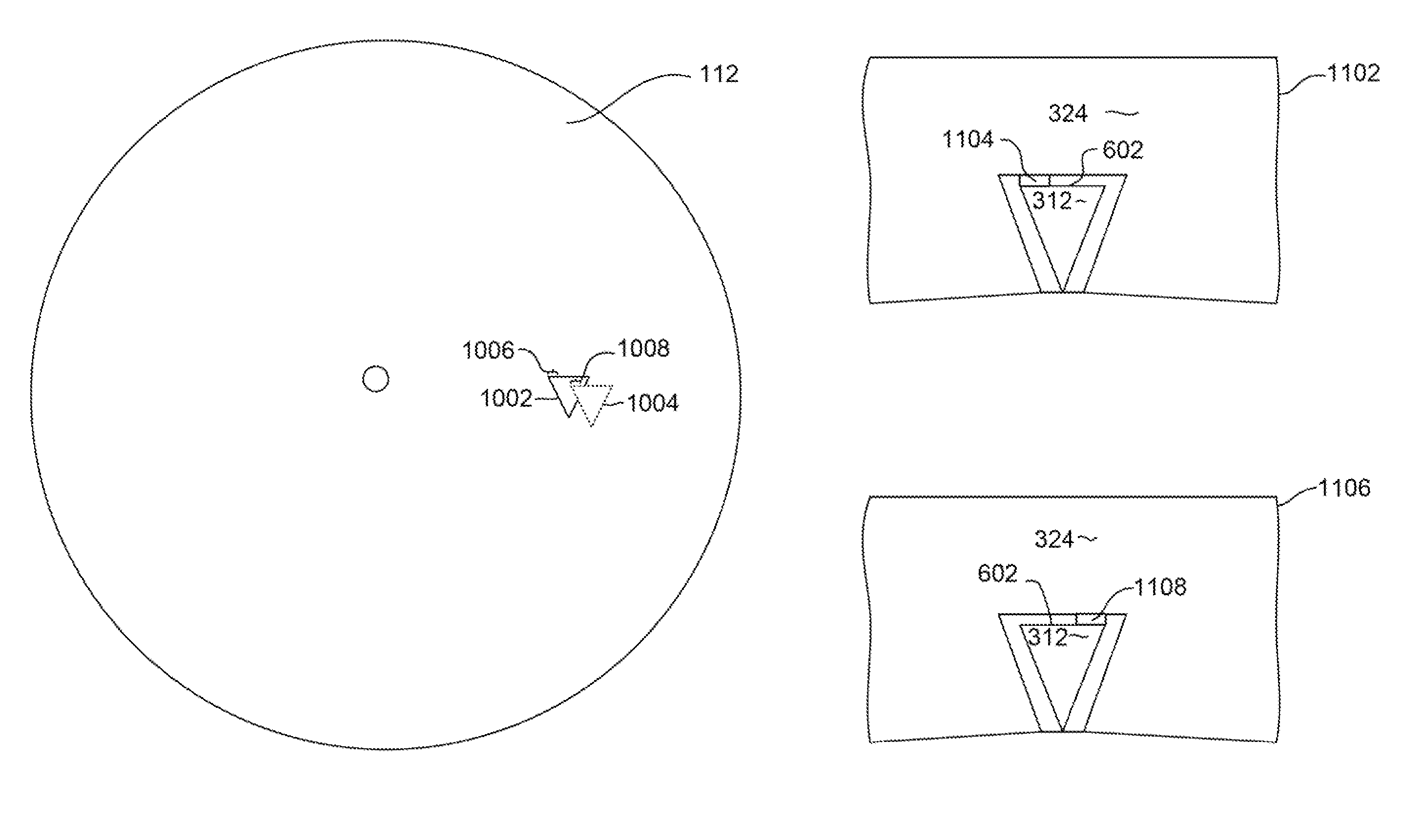 Magnetic data recording system with mirror image asymmetric magnetic write elements