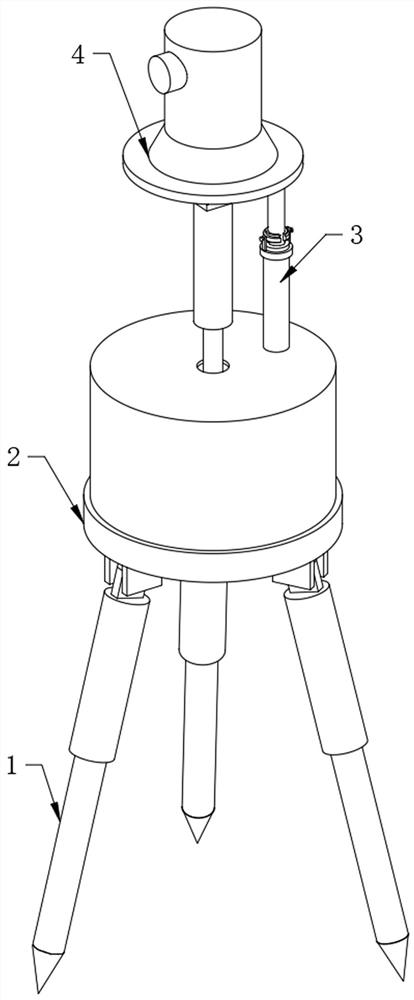 Working distance measuring device based on agricultural data processing