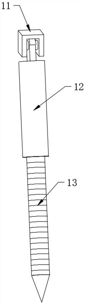 Working distance measuring device based on agricultural data processing