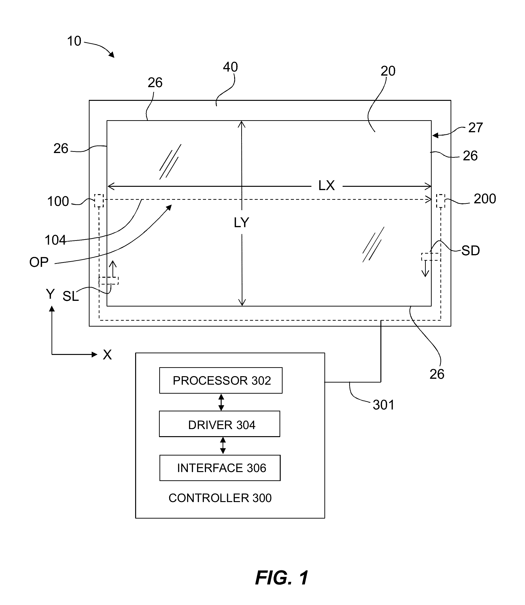 Pressure-sensing touch system utilizing optical and capacitive systems