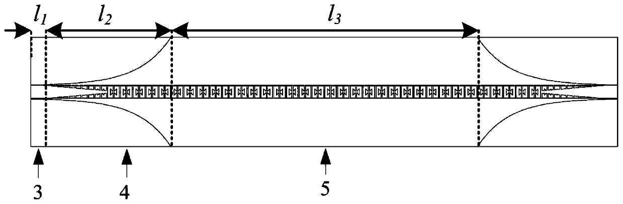 X-shaped spoof surface plasmon waveguide with compact structure