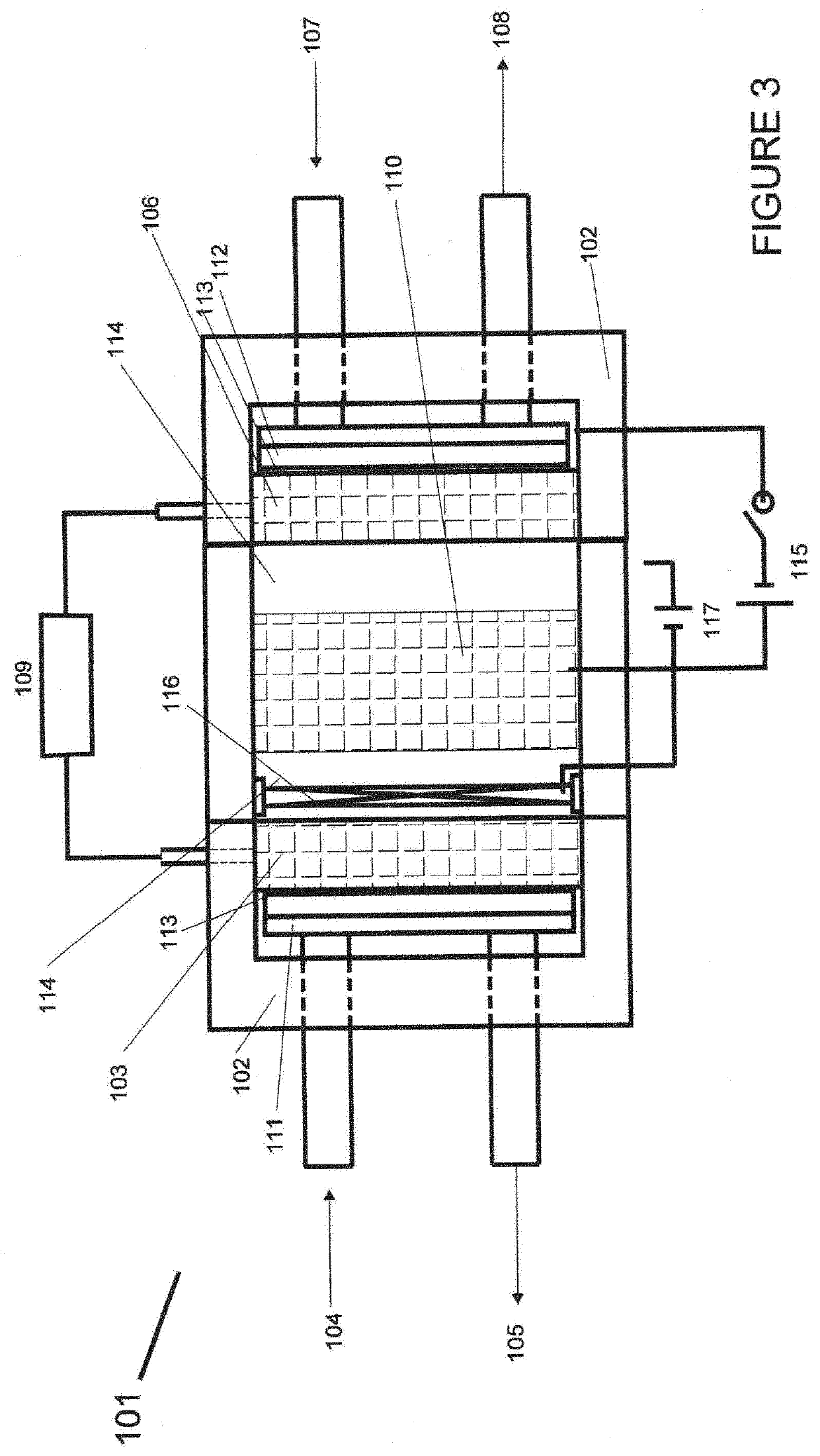 Electrolyteless fuel cell system