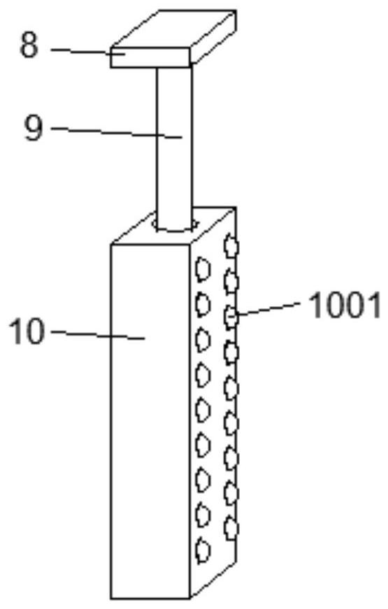 Foundation pit protection device for highway engineering