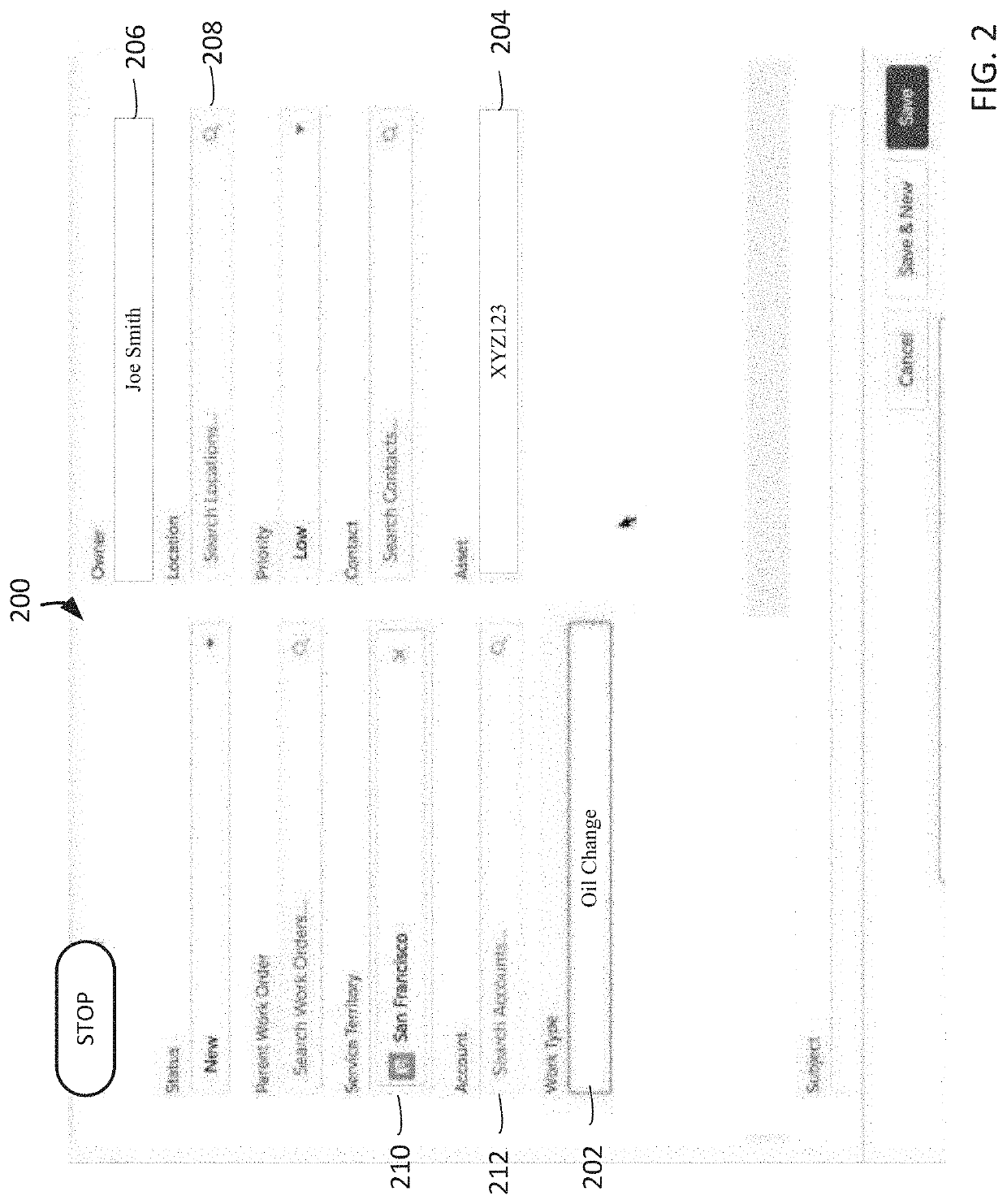 Associating executable actions with work steps in work plans generated when creating work orders