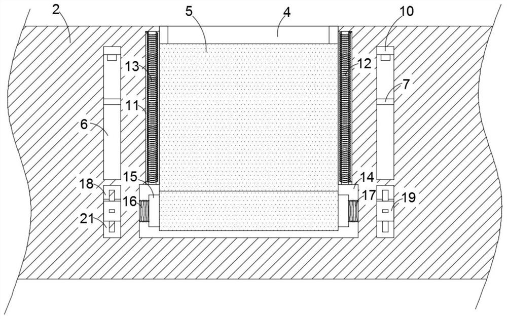 Drainage structure for flood prevention