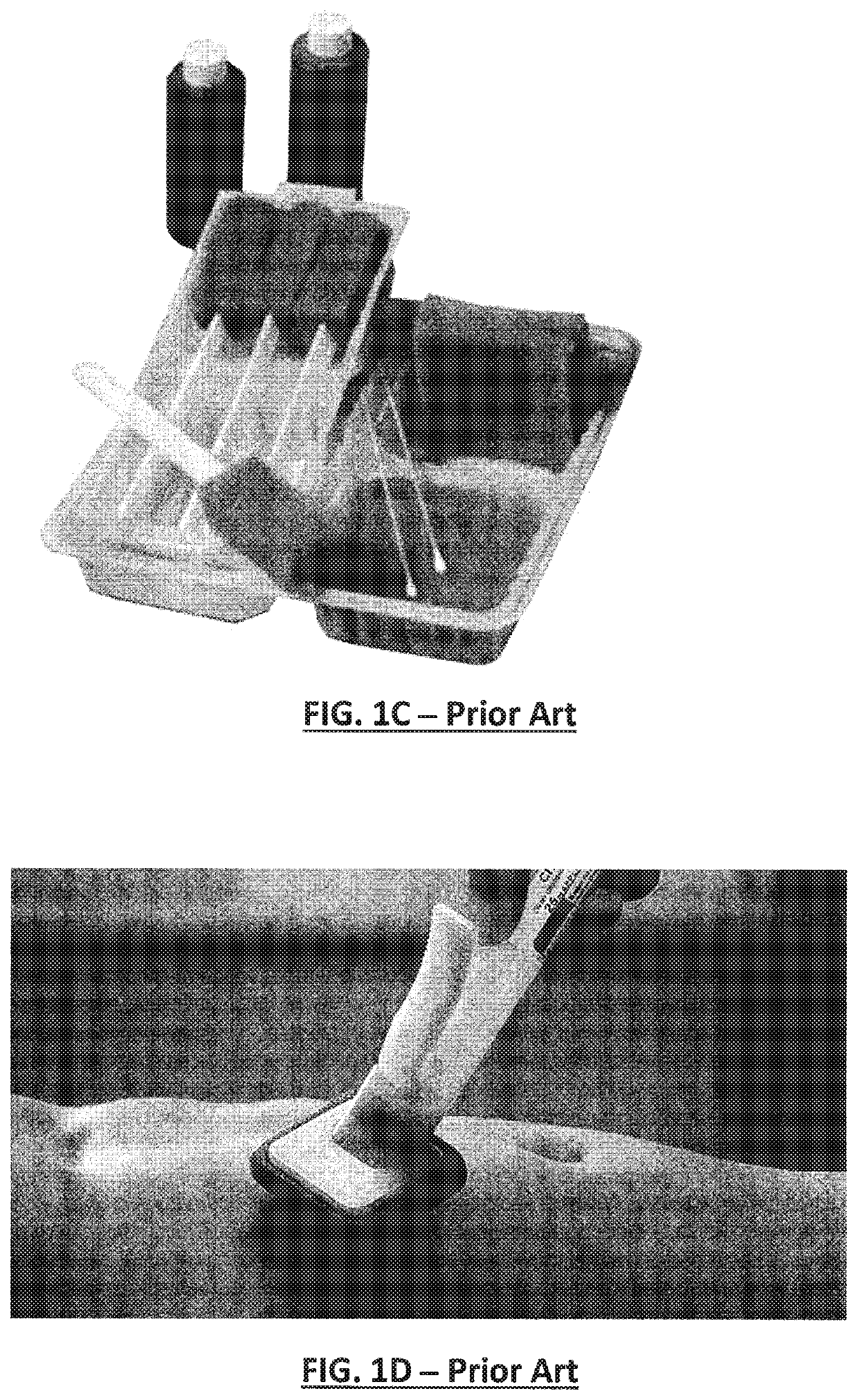 Disinfectant applicator device with contoured roller