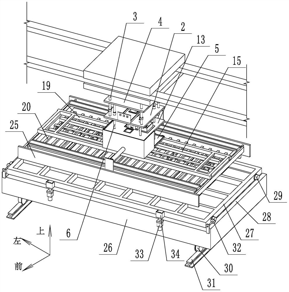 A sheet metal automatic loading and unloading machine