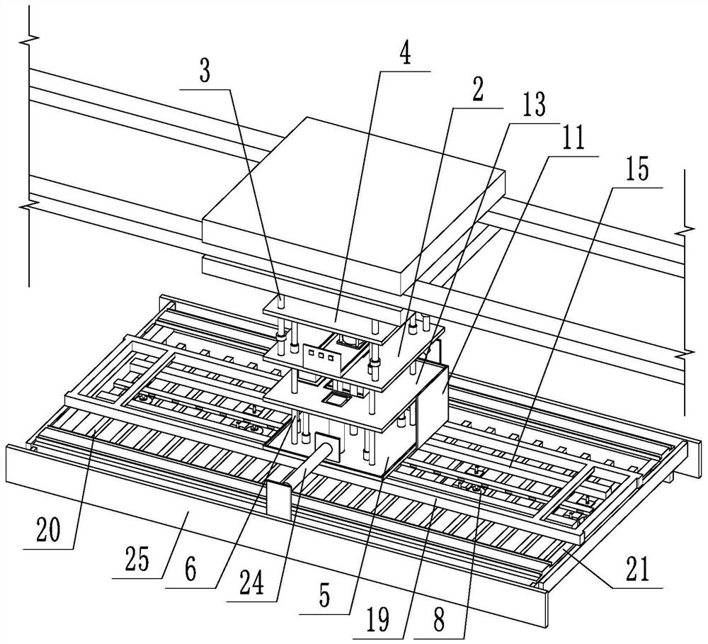 A sheet metal automatic loading and unloading machine