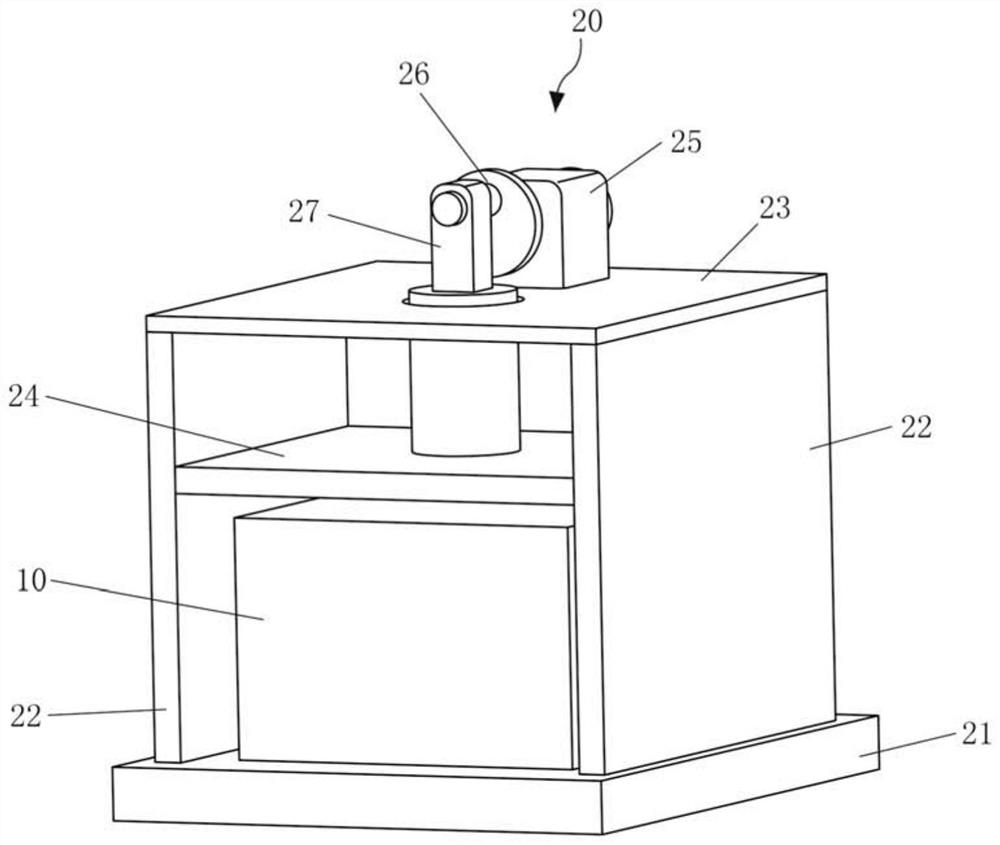 Plasticine strip preparation device and preparation method