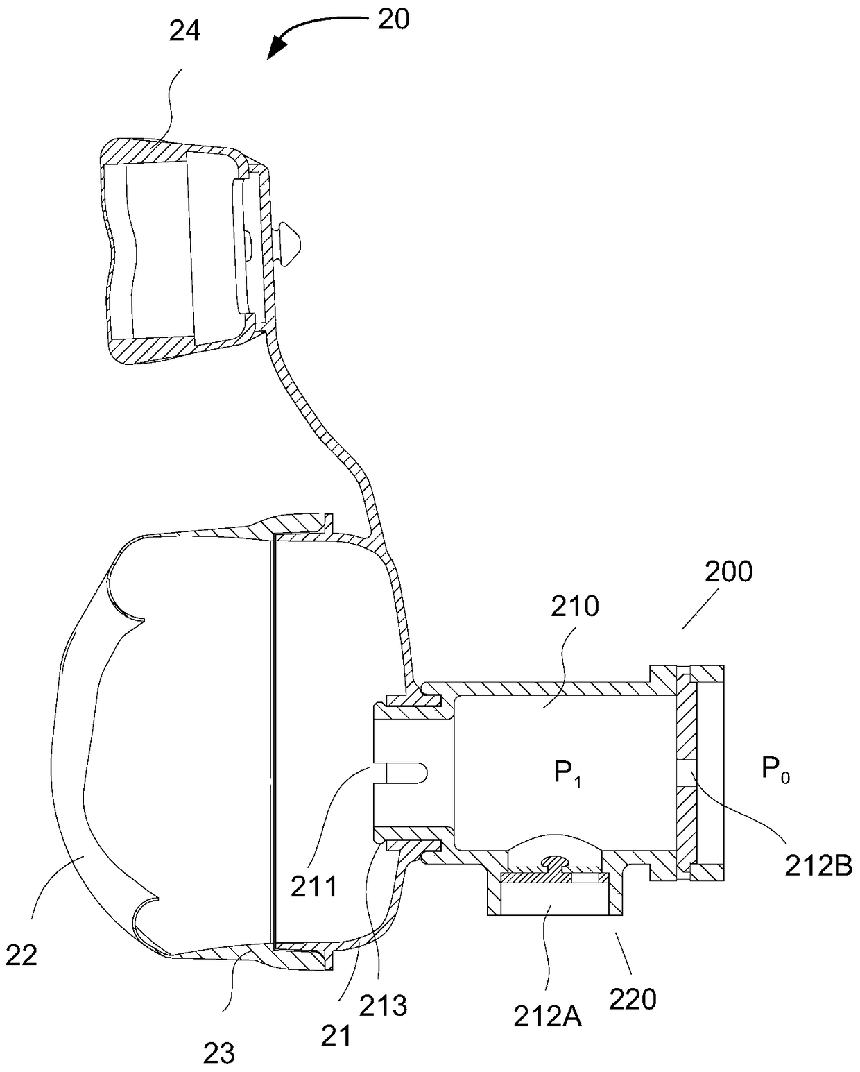 Ventilation control device and breathing mask device having the same