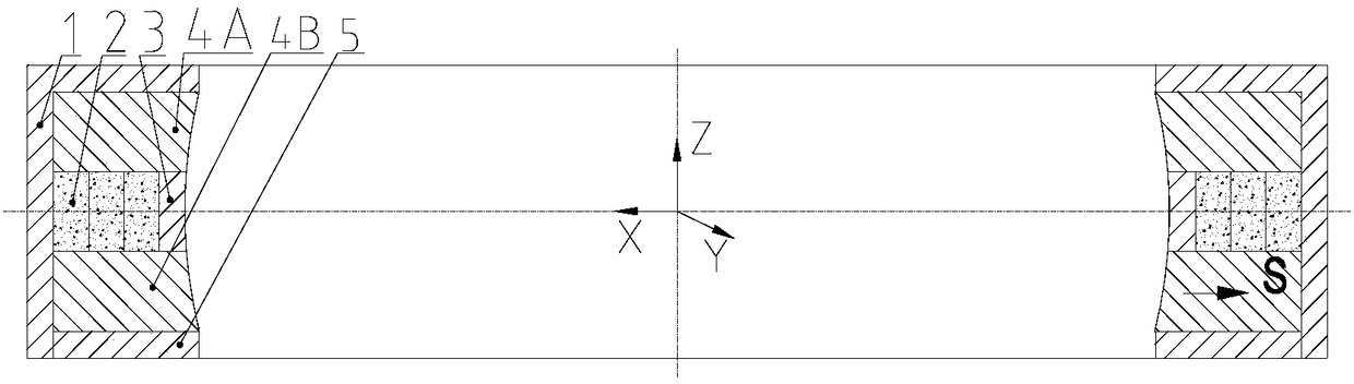 A Double Halbach Array Spherical Lorentz Force Magnetic Bearing