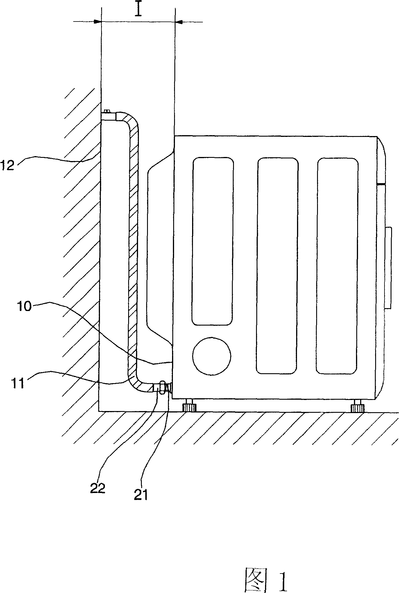 Gas pipeline assembly for gas type drying machine